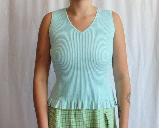 Lettuce Hem Knit Tank