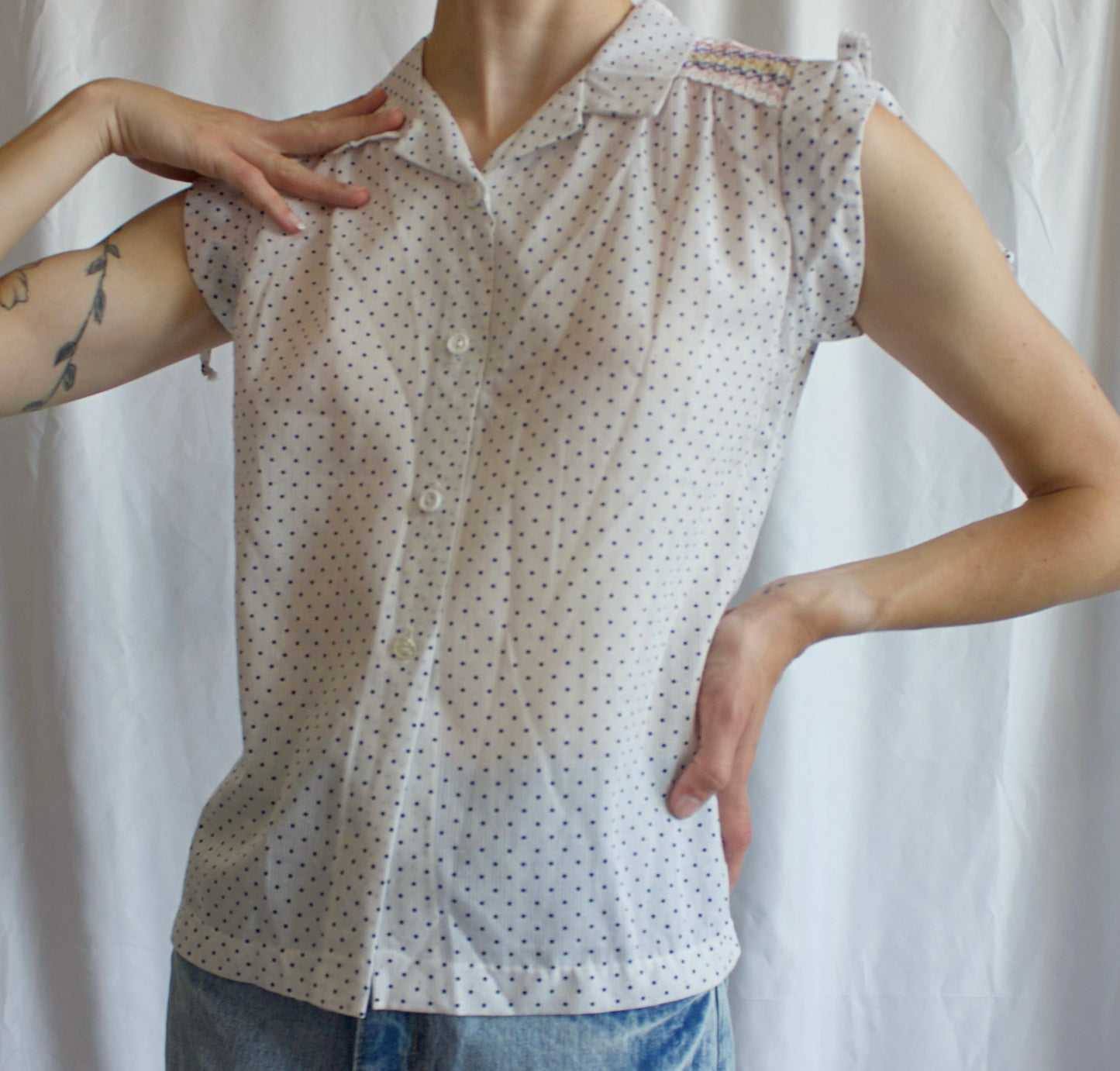 50's Dainty Blouse