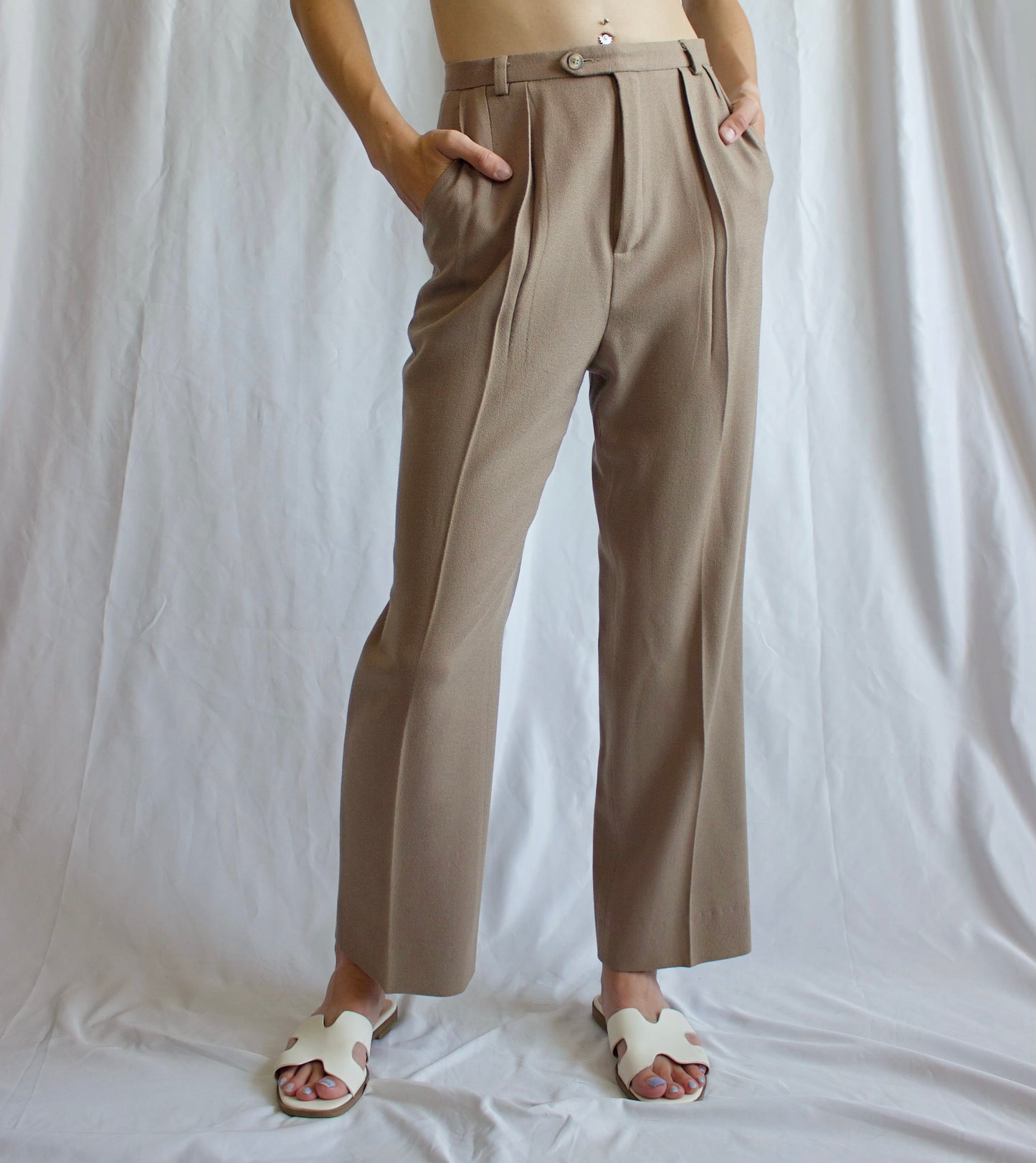 Wool Petite Pant