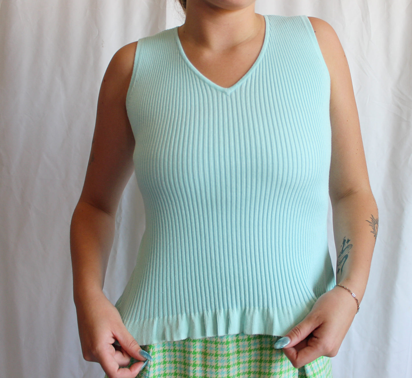 Lettuce Hem Knit Tank