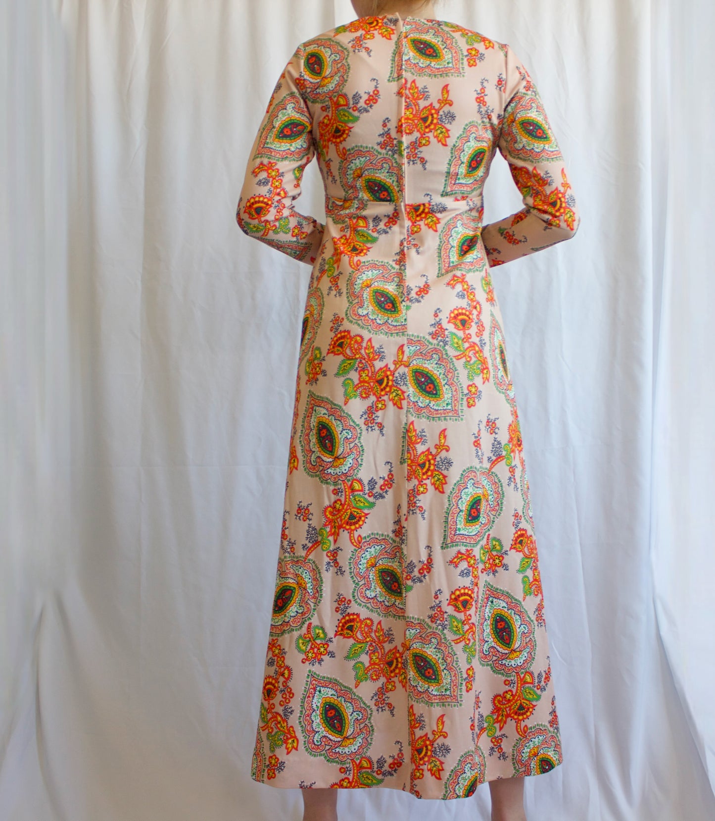 1970's Floral Maxi